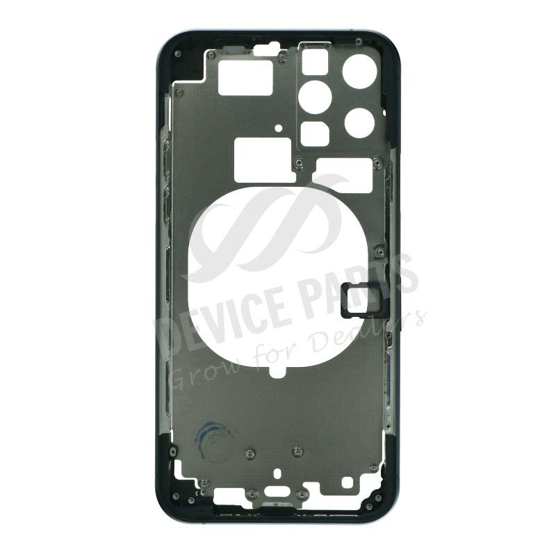 as060508_2104275064_1.jpg Middle Frame with Side Buttons + SIM Card Tray for iPhone 11 Pro Green OEM - Image 1