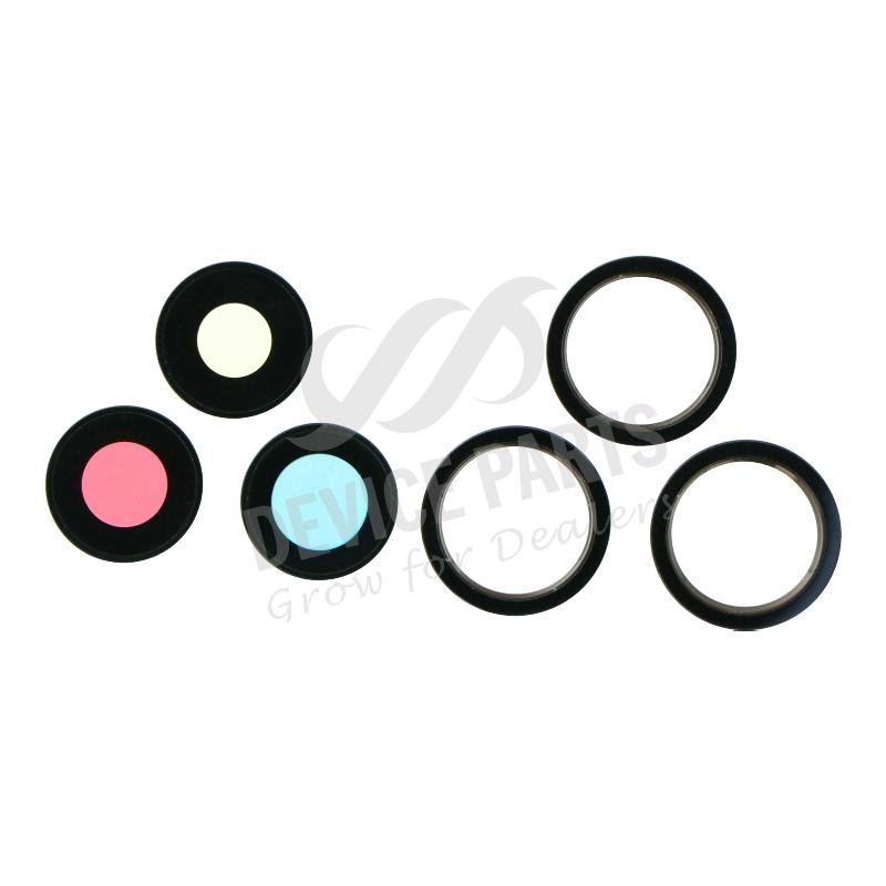 as064659_2104273154_1.jpg Back Camera Lens and Bezel for iPhone 12 Pro Black Ori 6pcs in one set - Image 1