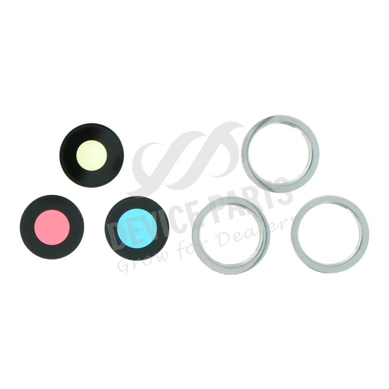 as064661_2104277251_1.jpg Back Camera Lens and Bezel for iPhone 12 Pro Silver Ori 6pcs in one set - Image 1