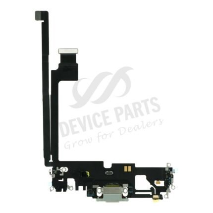 Charging Port Flex Cable for iPhone 12 Pro Max White Ori