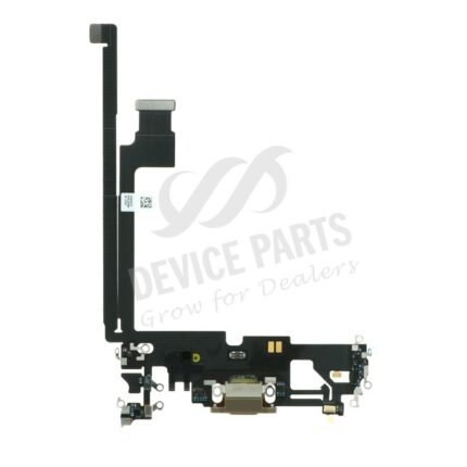 Charging Port Flex Cable for iPhone 12 Pro Max Gold Ori