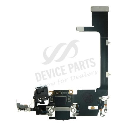 Charging Port Flex Cable with Board for iPhone 11 Pro Black Ori R
