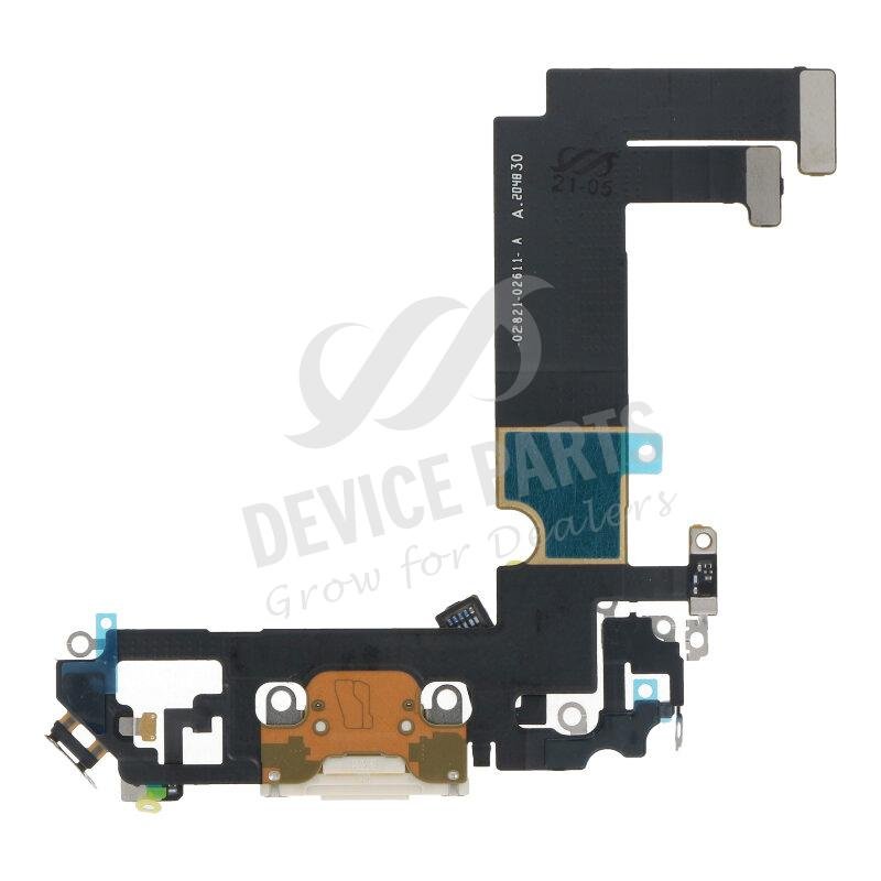 as066290_2105088503_1.jpg Charging Port Flex Cable for iPhone 12 Mini White Ori - Image 1