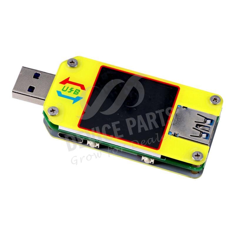 as066424_2104284195_1.jpg UM34 USB 3.0 LCD Display Tester Voltage Current Meter Without Bluetooth - Image 1