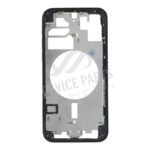 Middle Frame with Side Buttons + SIM Card Tray for iPhone 12 USA Version Black OEM