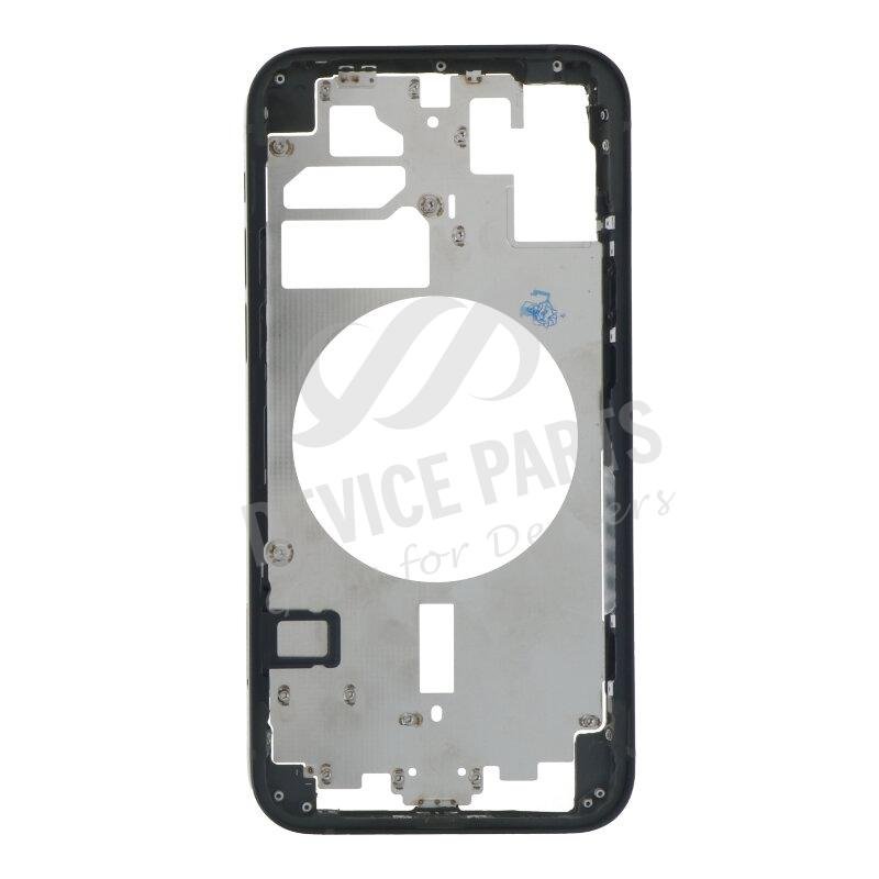 as067792_2105146212_1.jpg Middle Frame with Side Buttons + SIM Card Tray for iPhone 12 USA Version Black OEM - Image 1