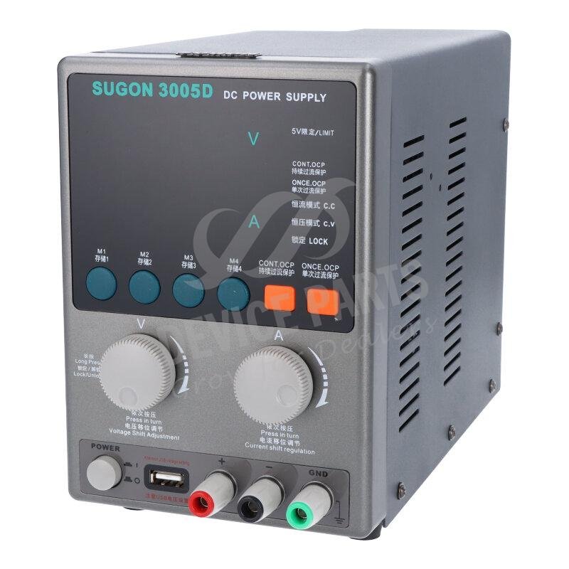 as067809_2105226185_1.jpg SUGON 3005D 220V Adjustable Digital DC Power Supply EU Adapter - Image 1