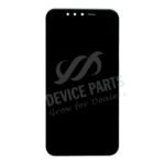 Screen Replacement With Frame for LG G8s ThinQ Black Ori(Third Party Glued)