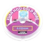 XUANHOU 0.035mm*100m Zolola Gold Wire Cutting Line