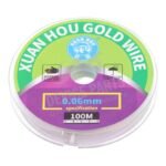 XUANHOU 0.06mm*100m Zolola Gold Wire Cutting Line