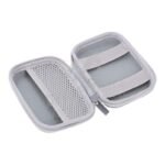 Baona EVA Rectangle In-Ear Bluetooth Earphone Bag Charger Head Storage Bag Gray - Image 3