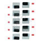 Battery Door Microphone Anti-dust Mesh with Frame for iPhone 11 Black Ori 10pcs in one set - Image 2