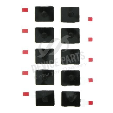 Battery Door Microphone Anti-dust Mesh with Frame for iPhone 11 Black Ori 10pcs in one set
