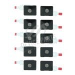 10Pcs Battery Door Microphone Anti-dust Mesh with Bracket for iPhone 11 White Ori