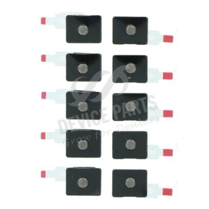 10Pcs Battery Door Microphone Anti-dust Mesh with Bracket for iPhone 11 White Ori