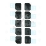 Battery Door Microphone Anti-dust Mesh with Frame for iPhone 11 Pro/11 Pro Max Black Ori 10pcs in one set