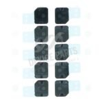 Battery Door Microphone Anti-dust Mesh with Frame for iPhone 11 Pro/11 Pro Max Black Ori 10pcs in one set - Image 2