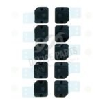 Battery Door Microphone Anti-dust Mesh with Frame for iPhone 11 Pro/11 Pro Max White Ori 10pcs in one set - Image 2