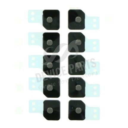 Battery Door Microphone Anti-dust Mesh with Frame for iPhone 11 Pro/11 Pro Max White Ori 10pcs in one set