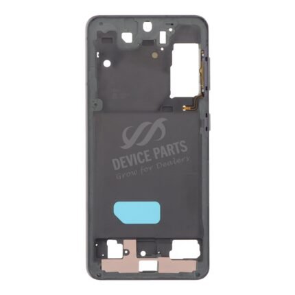 Front Housing for Samsung Galaxy S21 5G Black Ori R