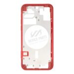 Middle Frame with Side Buttons + SIM Card Tray for iPhone 12 USA Version Red OEM