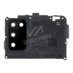 Motherboard Retaining Bracket with Back Camera Bezel for Samsung Galaxy A02s Black Ori