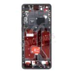 Front Housing for Huawei Mate 40 Black Ori - Image 2