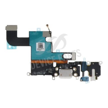 Charging Port Flex Cable for iPhone 6 White without Logo OEM