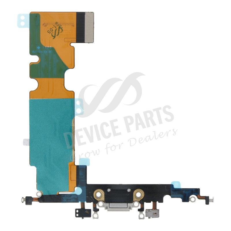 as069658_2105105869_1.jpg Charging Port Flex Cable for iPhone 8 Plus Gray OEM - Image 1
