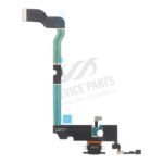 Charging Port Flex Cable for iPhone XS Max Black without Logo OEM - Image 2
