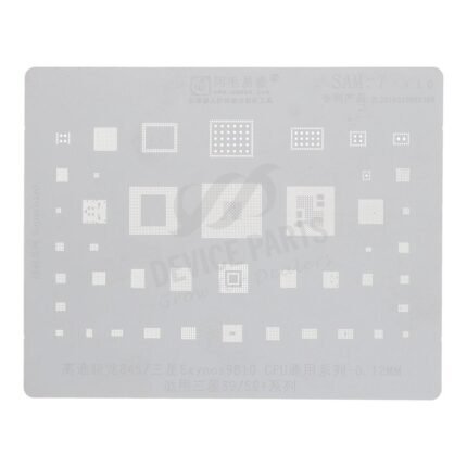 Amaoe SAM:7 CPU Rework Repair BGA Reballing Stencil for Samsung