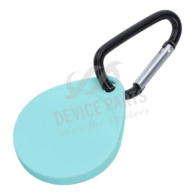 as070398e_2104267376_1.jpg Silicone Portable Storage Protective Case for AirTag Green - Image 1