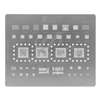 Amaoe SAM:13 CPU Rework Repair BGA Reballing Stencil for Samsung