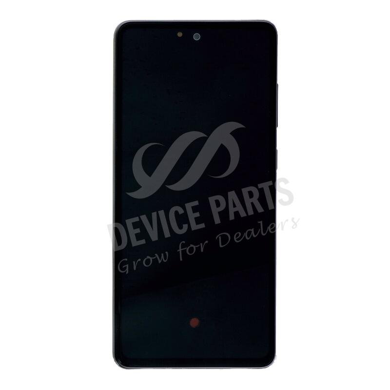 as071028_2105192802_1.jpg Screen Replacement With Frame for Samsung Galaxy A72/A72 5G Black Ori(Third Party Glued) - Image 1