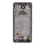Screen Replacement With Frame for Samsung Galaxy A72/A72 5G Black Ori(Third Party Glued) - Image 2