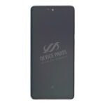 Screen Replacement With Frame for Samsung Galaxy A72/A72 5G Blue Ori(Third Party Glued)