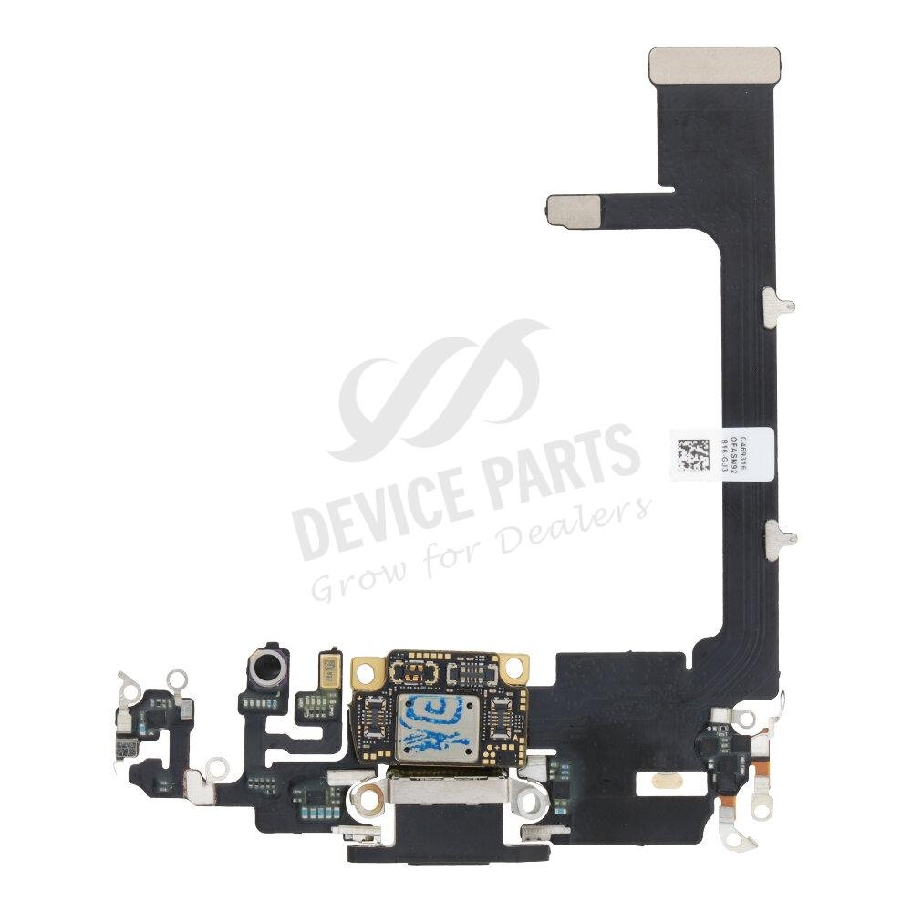as071490_2203104202_1.jpg Charging Port Flex Cable with Board for iPhone 11 Pro Black without Logo HQ - Image 1