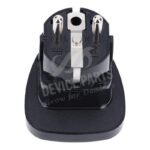 US/UK Plug to EU Standard Sockets Adapter Black - Image 2