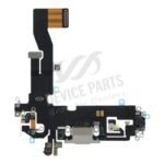 Charging Port Flex Cable for iPhone 12/12 Pro White without Logo OEM - Image 2