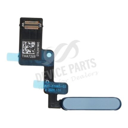 Power Button&Fingerprint Sensor Flex Cable for iPad Air 2020/Air 4 No Supporting Fingerprint Blue HQ