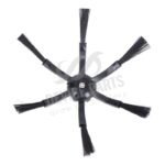 Hexagon Side Brush for Mijia 1C/Roborock S5/Roborock S6/Mijia 1S Black HQ