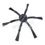 Hexagon Side Brush for Mijia 1C/Roborock S5/Roborock S6/Mijia 1S Black HQ - Image 2