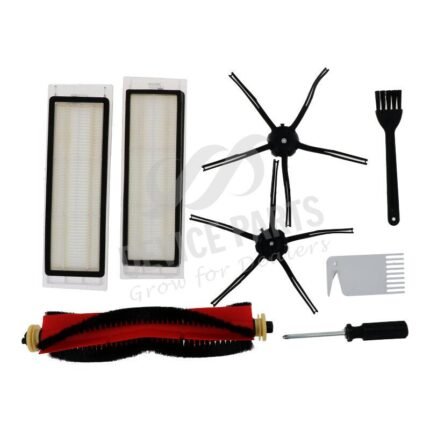 Main Brush+Pentagon Side Brush*2+Cleaning Comb+Dust Box Filter Cartridge*2+ Cleaning Tools+Screwdriver for Roborock S5 Max HQ