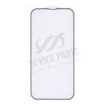 Silk Screen Full Screen Tempered Glass Screen Protector for iPhone 13 Pro Max 6.7" Black