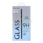 Silk Screen Full Screen Tempered Glass Screen Protector for iPhone 13 Pro Max 6.7" Black - Image 2