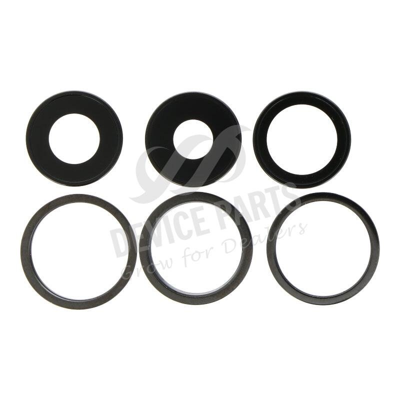 as083001_2109295332_1.jpg Back Camera Lens and Bezel for iPhone 13 Pro 6.1"/13 Pro Max 6.7" Black Ori 3pcs in one set - Image 1