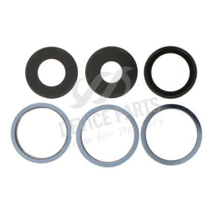 Back Camera Lens and Bezel for iPhone 13 Pro 6.1"/13 Pro Max 6.7" Blue Ori 3pcs in one set
