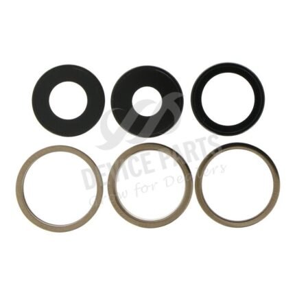 Back Camera Lens and Bezel for iPhone 13 Pro 6.1"/13 Pro Max 6.7" Gold Ori 3pcs in one set