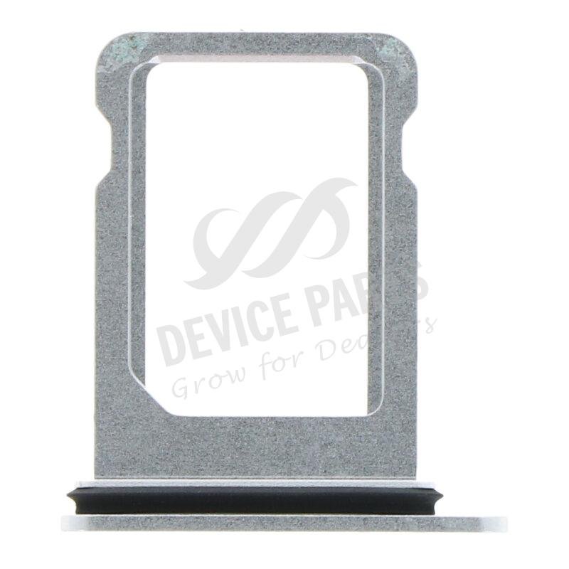 as083020_2109293753_1.jpg SIM Card Tray for iPhone 13 Mini 5.4" Single Card Version White Ori - Image 1