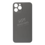 Battery Door with Adhesive for iPhone 12 Pro Max Large Hole Black without Logo OEM